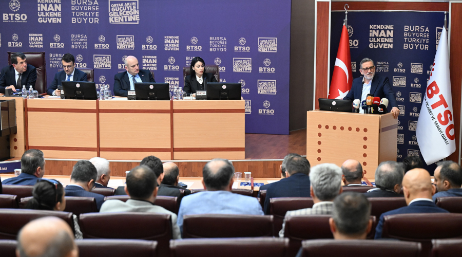 Başkan İbrahim Burkay: 'Bursa Business School Türkiye’nin Kongre Merkezi Olacak'