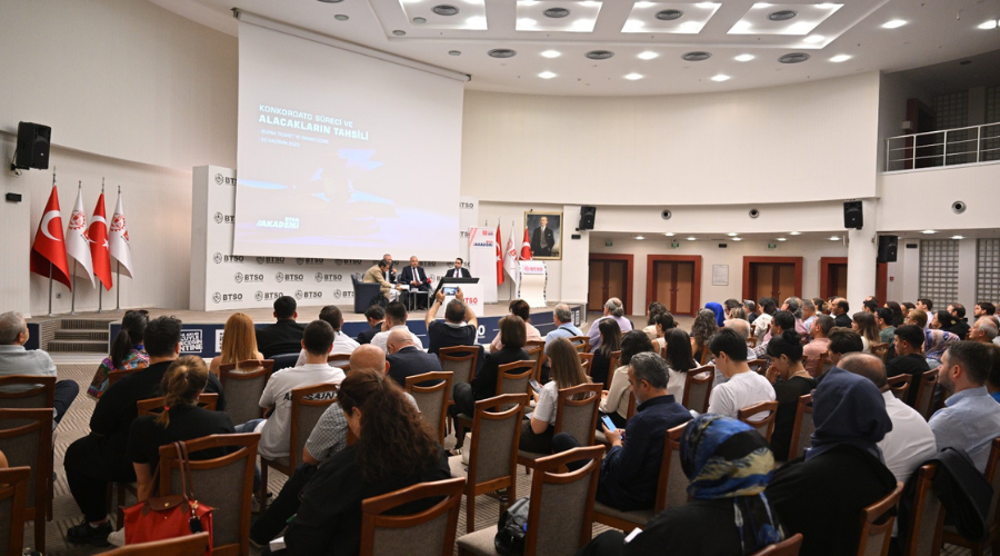 BTSO Akademi’de Konkordato Süreçlerinin Piyasalara Etkileri Masaya Yatırıldı