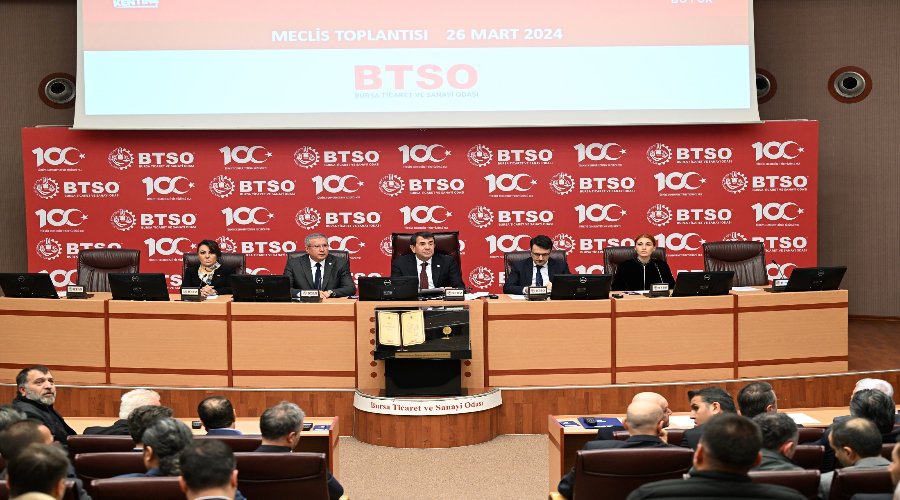 BTSO Mart Ayı Meclis Toplantısı Gerçekleştirildi