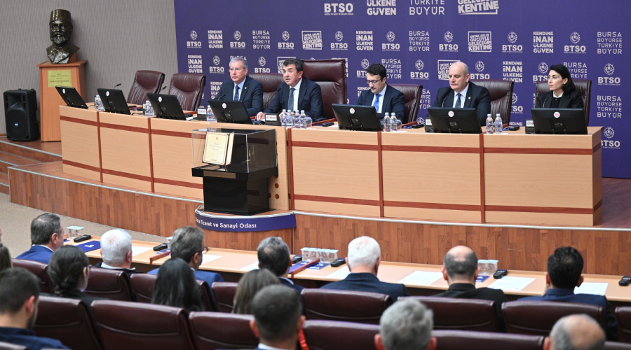 BTSO Nisan Ayı Meclis Toplantısı Gerçekleştirildi