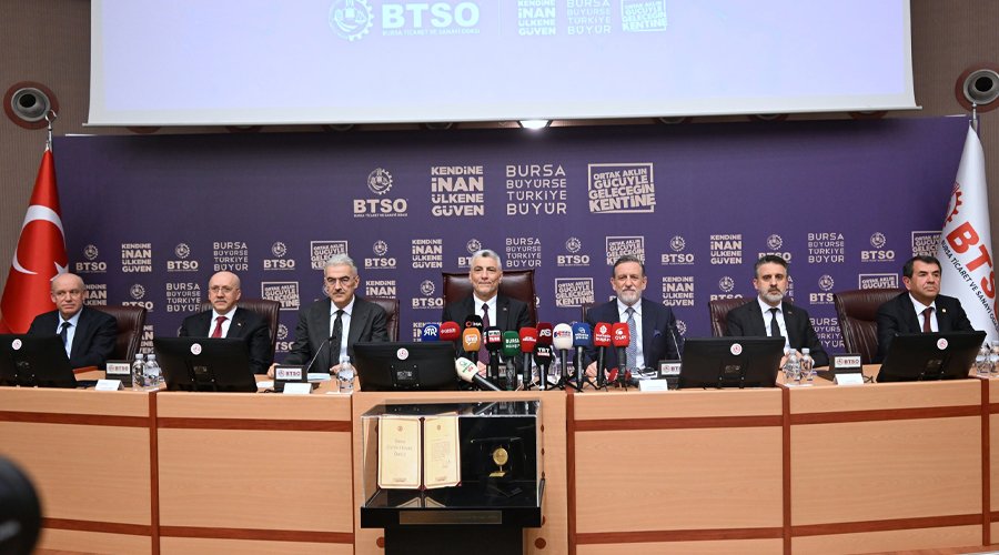 BTSO Ticaret Bakanı Prof. Dr. Bolat’ı Bursa İş Dünyası ile Buluşturdu