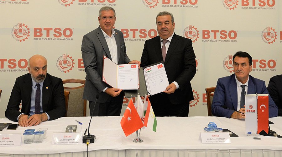 BTSO Üyeleri Tacikistan İş Dünyası İle Buluştu