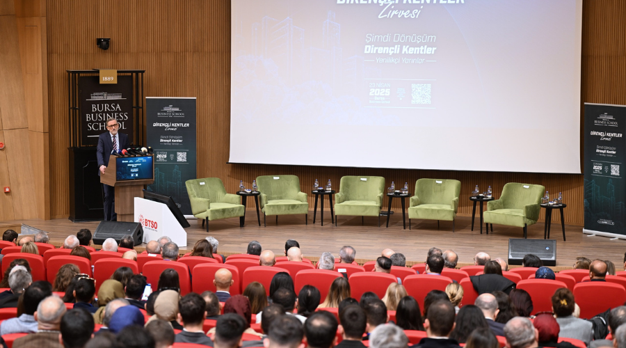 Bursa Business School’da Uludağ Dirençli Kentler Zirvesi