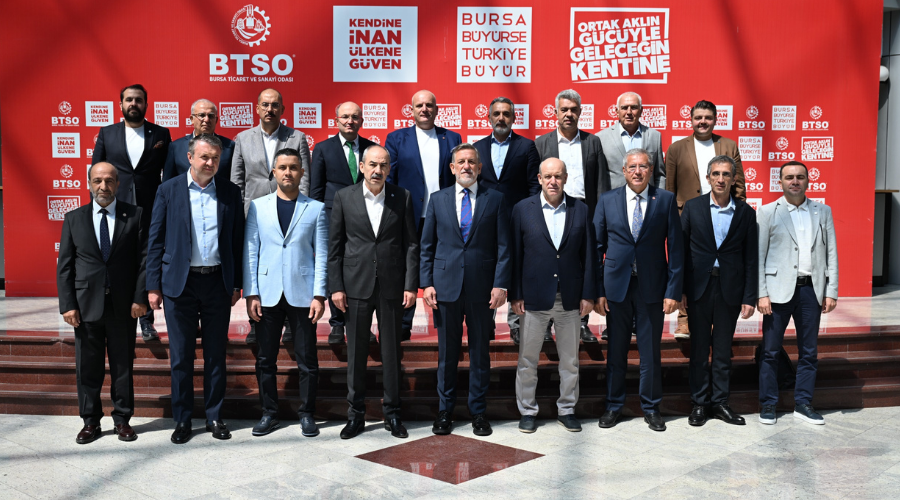 Kayseri Ticaret Odası’ndan BTSO’nun Vizyoner Projelerine Ziyaret