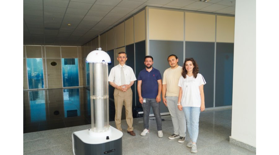 ULUTEK'te Geliştirilen Robot, Virüsleri Öldürüyor